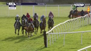 Video preview image for Kelso 13:50 - Racing To Work Handicap Hurdle (Qualifier) (3)