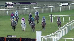 Video preview image for Catterick Bridge 16:15 - Racing Again 14th February Conditional Jockeys' Handicap Hurdle (Qualifier) (5)