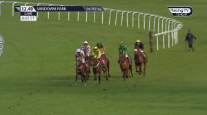 Video preview image for Sandown Park 12:40 - Virgin Bet Novices' Hurdle (Qualifier) (3)