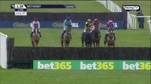 Video preview image for Wetherby 15:38 - Stratstone Harrogate Open Hunters' Chase (6)