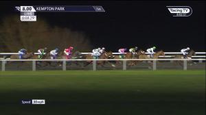 Video preview image for Kempton Park 20:00 - Join Racing TV Now Handicap (6)