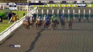 Video preview image for Kempton Park 14:50 - Unibet Extra Place Offers Every Day Novice Stakes (5)