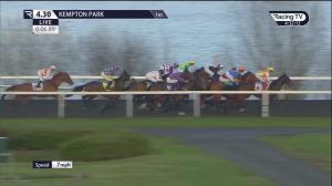 Video preview image for Kempton Park 16:30 - Unibet Support Safe Gambling Handicap (Qualifier) (4)
