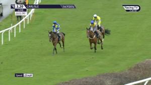 Video preview image for Carlisle 15:20 - Lune Novices' Limited Handicap Chase (3)