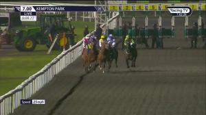 Video preview image for Kempton Park 19:00 - Unibet 3 Uniboosts A Day Fillies' Handicap (5)