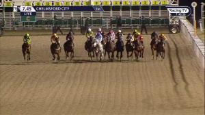 Video preview image for Chelmsford City 19:45 - myracing.com Know All The Angles Classified Stakes (6)