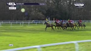 Video preview image for Newbury 13:50 - Daily Rewards With Betfair Handicap Hurdle (2)