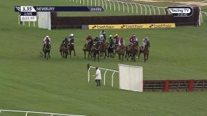 Video preview image for Newbury 15:35 - Betfair Hurdle (Handicap) (Grade 3) (1)