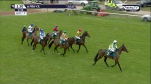 Video preview image for Warwick 15:50 - Virgin Bet Fives Handicap Hurdle (4)