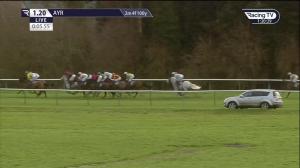 Video preview image for Ayr 13:20 - Virgin Bet Conditional Jockeys' Mares' Handicap Hurdle (5)