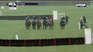 Video preview image for Wetherby 13:00 - Visit Irish Store Sales With Itm Novices' Hurdle (4)