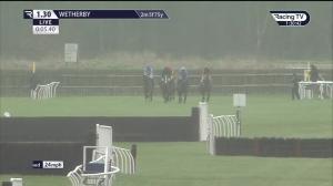 Video preview image for Wetherby 13:30 - Racing TV In Stunning HD Novices' Chase (3)