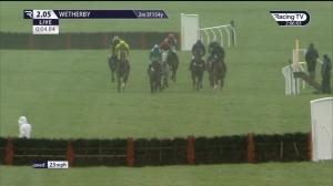 Video preview image for Wetherby 14:05 - Watch Racing TV On Sky 426 Handicap Hurdle (2)