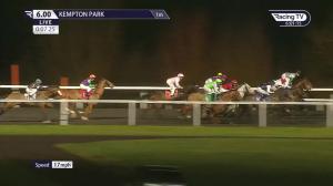 Video preview image for Kempton Park 18:00 - Join Racing TV Now Handicap (6) (Div 2)