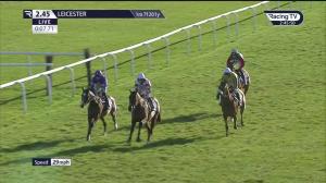 Video preview image for Leicester 14:45 - 100% Racing TV Profits Back To Racing Novices' Chase (3)
