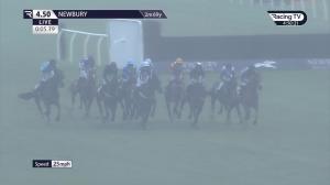 Video preview image for Newbury 16:50 - Lodge Hotel At Newbury Racecourse Open National Hunt Flat (4)
