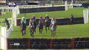 Video preview image for Market Rasen 13:00 - Starsports.Bet Juvenile Maiden Hurdle (4)