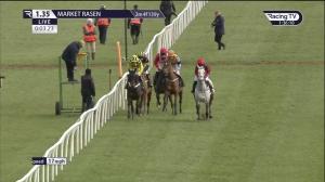 Video preview image for Market Rasen 13:35 - Follow @starsports_bet On Twitter Mares' Handicap Hurdle (Qualifier) (4)