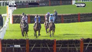 Video preview image for Market Rasen 14:10 - Call Star Sports On 08000 521 321 EBF Mares' 'National Hunt' Novices' Hurdle (Qualifier) (3)