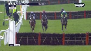 Video preview image for Market Rasen 14:45 - Star Sports Bet Owners Club Guarantee Handicap Hurdle (3)