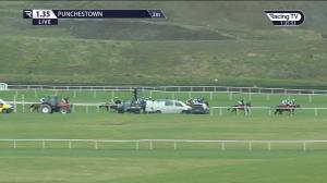 Video preview image for Punchestown 13:35 - Join Racing TV Now Maiden Hurdle