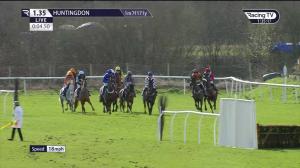 Video preview image for Huntingdon 13:35 - Every Race Live On Racing TV Novices' Hurdle (4)