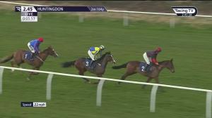 Video preview image for Huntingdon 14:45 - Visit racingtv.com Novices' Limited Handicap Chase (3)