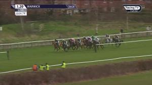 Video preview image for Warwick 13:20 - racingtv.com 'Hands and Heels' Handicap Hurdle (Conditional Jockeys' and Amateur Riders') (5)