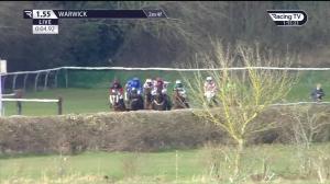 Video preview image for Warwick 13:55 - oldgoldracing.com - Own Part Of The Action Novices' Handicap Chase (5)