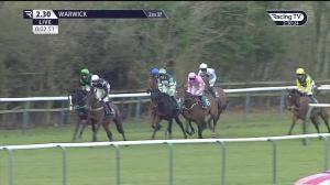 Video preview image for Warwick 14:30 - British Stallion Studs EBF 'National Hunt' Novices' Hurdle (Qualifier) (4)