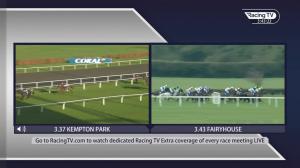 Video preview image for Fairyhouse 15:43 - Easter Festival 16th - 18th April Handicap Hurdle