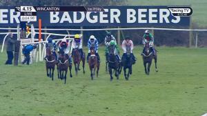 Video preview image for Wincanton 16:15 - Watch Racing TV On Sky 426 Mares' Handicap Hurdle (5)