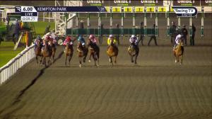 Video preview image for Kempton Park 18:00 - Unibet Supporting Safe Gambling Fillies' Novice Stakes (5)