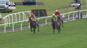 Video preview image for Taunton 16:38 - Game & Wildlife Conservation Trust Mares' Handicap Chase (Qualifier) (4)