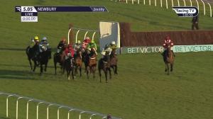 Video preview image for Newbury 17:05 - West Berkshire Mencap Mares' Open National Hunt Flat (5)