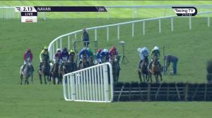Video preview image for Navan 14:13 - Racing Again March 12th Mares Maiden Hurdle