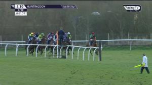 Video preview image for Huntingdon 17:10 - 10% More, Bet Direct At tote.co.uk Open National Hunt Flat (5)
