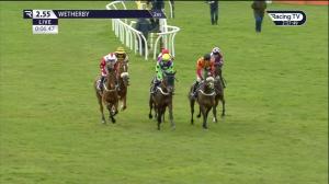 Video preview image for Wetherby 14:55 - racingtv.com Maiden Hurdle (4)