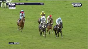 Video preview image for Wetherby 15:30 - Join Racing TV Now Handicap Hurdle (Qualifier) (3)