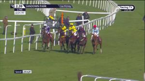 Video preview image for Sandown Park 14:20 - Queen Elizabeth The Queen Mother Memorial Amateur Jockeys' Handicap Hurdle (Military Amateur Jockeys) (4)