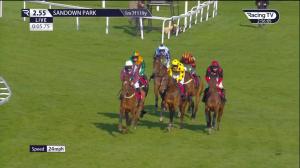 Video preview image for Sandown Park 14:55 - Wolsey Handicap Chase (3)