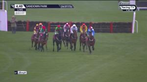Video preview image for Sandown Park 16:40 - Claremont Novices' Handicap Hurdle (4)