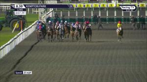 Video preview image for Kempton Park 20:30 - Racing TV Handicap (6) (Div 2)