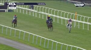 Video preview image for Leicester 14:40 - Happy Retirement Captain Nick Lees Handicap Chase (3)