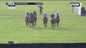 Video preview image for Sandown Park 16:45 - Paddy Power '3 Sleeps To Cheltenham' Handicap Chase (Qualifier) (3)
