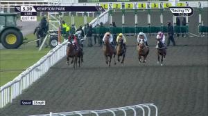 Video preview image for Kempton Park 17:30 - Unibet Supporting Safe Gambling Handicap (3)