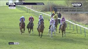 Video preview image for Warwick 15:55 - Join Racing TV Now Handicap Chase (3)