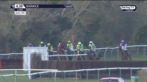 Video preview image for Warwick 16:30 - Watch On Racing TV Handicap Hurdle (4)