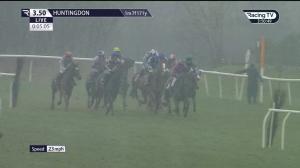 Video preview image for Huntingdon 15:50 - 10% More, Bet Direct At tote.co.uk Maiden Hurdle (4)
