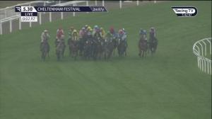 Video preview image for Cheltenham 17:30 - Weatherbys Champion Bumper (Standard Open National Hunt Flat) (Grade 1) (1)
